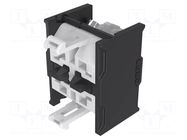 Contact block; 22mm; OptoHiT; front fixing; screw terminals; 10A EAO