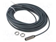 Sensor: photoelectric; transmitter; Range: 20m; Usup: 3VDC CARLO GAVAZZI