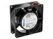 Fan: DC; 24VDC; 80x80x32mm; 80m3/h; 48dBA; ball; 5000rpm; IP54 EBM-PAPST