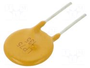 Fuse: PTC polymer; 1.35A; Imax: 40A; THT; Iswitch.max: 6.75A WAYON