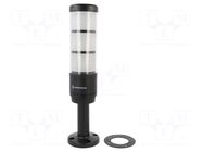 Signalling column; red/yellow/green; LED; 24VDC; IP66,IP69K WERMA