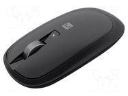 Mouse; black; USB A; wireless,optical; DPI change button; 10m NATEC