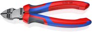 KNIPEX 14 22 160 Diagonal Insulation Stripper with comfort handles black atramentized 160 mm