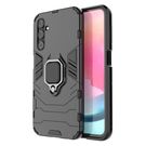 Ring Armor case for Samsung Galaxy A24 4G armored cover magnetic holder ring black, Hurtel