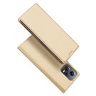 Dux Ducis Skin Pro Case For Xiaomi Redmi Note 12 5G / Poco X5 5G Flip Cover Card Wallet Stand Gold, Dux Ducis