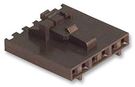 CONNECTOR, RCPT, 5POS, 1ROW, 2.54MM