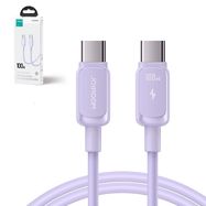Joyroom Multi-Color Series A14 USB-C / USB-C 100W Cable 1.2m - Purple, Joyroom