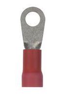 TERMINAL, RING TONGUE, #10, 8AWG, RED