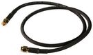 COAXIAL CABLE ASSEMBLY, RG-58, 24IN, BLACK