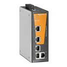 Network switch (managed), managed, Fast Ethernet, Number of ports: 5x RJ45, -10 °C...60 °C, IP30 Weidmuller