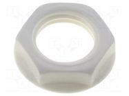 Nut; white; S2 CLIFF