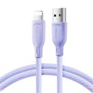 Joyroom Multi-Color Series SA34-AL3 USB-A / Lightning 3A cable 1m - purple, Joyroom