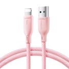 Joyroom Multi-Color Series SA34-AL3 USB-A / Lightning 3A cable 1m - pink, Joyroom