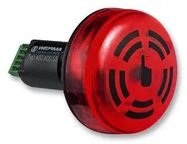 BUZZER LIGHT, LED, 24VDC, RED