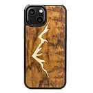 Wooden case for iPhone 13 Mini Bewood Imbuia Mountains, Bewood