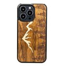Wooden case for iPhone 13 Pro Bewood Imbuia Mountains, Bewood