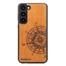 Wooden case for Samsung Galaxy S23 Plus Bewood Traveler Merbau, Bewood