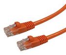 PATCH LEAD, CAT5E, ORANGE, 5M