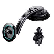 Joyroom magnetic car phone holder for cockpit, dashboard black (JR-ZS366), Joyroom