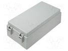 Enclosure: wall mounting; X: 125mm; Y: 222mm; Z: 75mm; ABS; IP65 COMBIPLAST