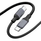 Ugreen US563 USB-C / USB-C PD 60W silicone cable 2m - gray, Ugreen