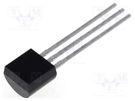 IC: temperature converter; LAT; -40÷125°C; 2.3÷5.5V; TO92; THT MICROCHIP TECHNOLOGY
