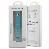 Hello Kitty Silicone Kitty Head strap universal 22mm - blue, Hello Kitty