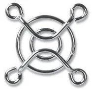 FAN FINGER GUARD, METAL, 30MM, SILVER