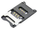 CONNECTOR, SMARTCARD, SWITCHED, 6WAY