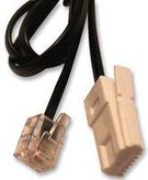 TELEPHONE CABLE, BT PLUG TO RJ11, 3M BLK