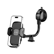 Tech-Protect V3 Long Arm Car Phone Holder for Windshield/Cockpit - Black, Tech-Protect