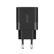 Tech-Protect C20W charger 2x USB-C PD 20W - black, Tech-Protect