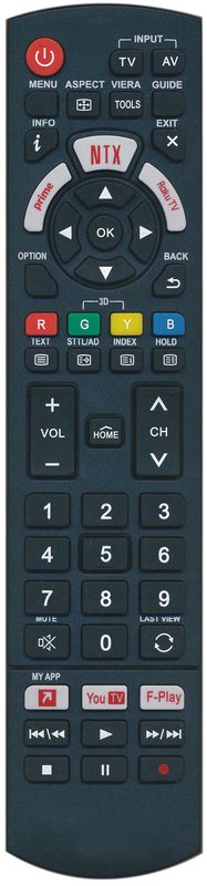 PANASONIC televizora tālvadības pults nomaiņa