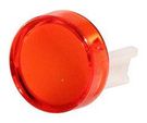 LENS, RED, ROUND, 18MM, FOR D16