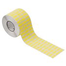 Device marking, Self-adhesive, halogen-free, 20 mm, Polyester, yellow Weidmuller