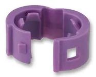 CABLE CLIP, PATCH CORD, VIOLET, PK25
