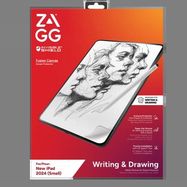 ZAGG InvisibleShield Fusion Canvas Antibacterial Protective Film Imitating Paper for iPad Pro 11" 2024, Zagg