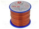 Coil wire; double coated enamelled; 0.5mm; 0.25kg; -65÷200°C BQ CABLE