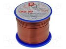 Coil wire; double coated enamelled; 0.7mm; 0.25kg; -65÷200°C BQ CABLE