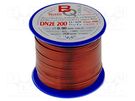 Coil wire; double coated enamelled; 0.9mm; 0.25kg; -65÷200°C BQ CABLE