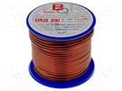 Coil wire; double coated enamelled; 1.2mm; 0.25kg; -65÷200°C BQ CABLE