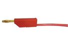TEST LEAD, RED, 2M, 60V, 32A