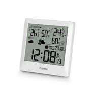 Hama Palawan Weather Station Thermometer Hygrometer - White, Hama