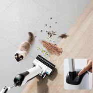 UWANT D100 17000Pa Upright Vacuum Cleaner with Mopping Function and Charging Station - White, UWANT