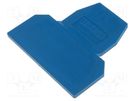 End piece; blue; polyamide; UKK5 PHOENIX CONTACT