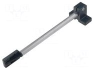 Holder; 46x21mm; polybutylen,stainless steel; H: 200mm OMRON