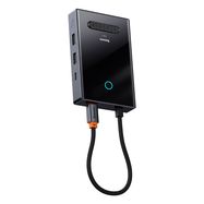 Baseus PioneerJoy 8-in-1 USB-C hub HDMI 4K@60Hz + HDMI 4K@30Hz + DisplayPort 8K@30Hz + VGA + 2 x USB-A 3.0 + 2 x USB-C - gray, Baseus