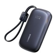Baseus EnerFill FC21 QPow3 Ultra 10000mAh 22.5W Power Bank with Digital Display and Detachable Cable - Black, Baseus
