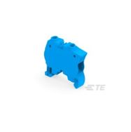Gnybtas, varžtinis, mėlynas, 10mm, 2 pozīcijas, montuojamas ant DIN bėgelio ENTRELEC