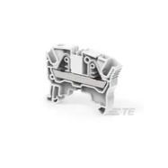 Gnybtas, spraudoklīnis push in, pilkas, 8mm, 2 pozīcijas, montuojamas ant DIN bėgelio ENTRELEC